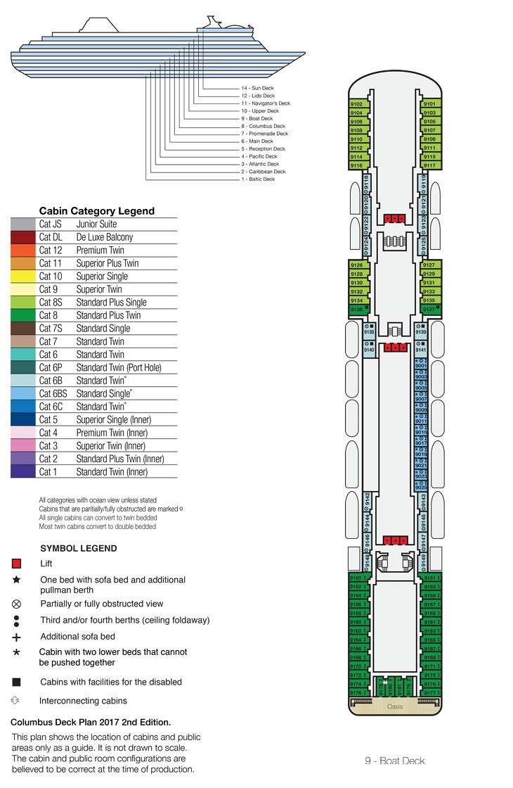 Deck Plan of Boat Deck